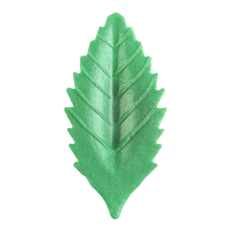 49304 BLAD KLEIN DONKER GROEN 4,1 X 2,1CM 1000ST = DOOS