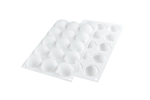 SILIKOMART ICE BROWN MOLD 30 47X48H 25MM CURVFLEX WHITE