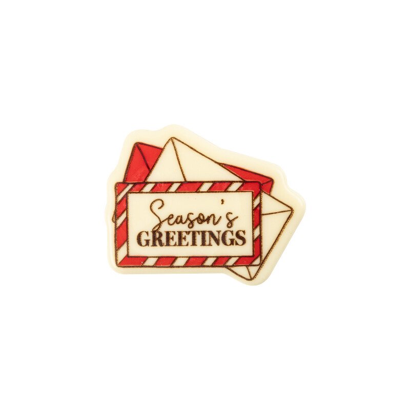 2015599 LETTRE SEASON S GREETINGS 5X4CM 75PCS ***S/CD**