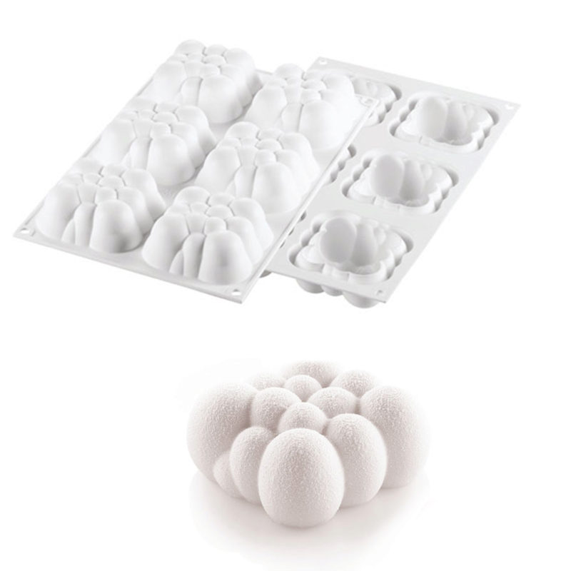 SILIKOMART CLOUD 120 MOLD 71 X 71MM H 34 MM VOL 120ML
