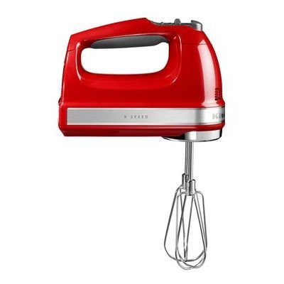 KITCHENAID EMPIRE RED HANDMIXER - 9 SNELHEDEN