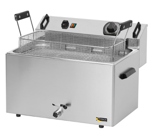 FRITEUSE A BEIGNETS 16 L AVEC ROBINET380X 9KWTRI380-