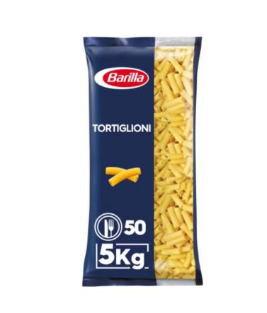 BARILLA PASTA N°83 TORTIGLIONI BAG 5KG