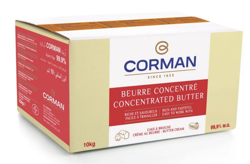 CORMAN BEURRE CONCENTRE 99% PATISSIER BUTCAR 10KG CAROTENE 0029097 - 26851401
