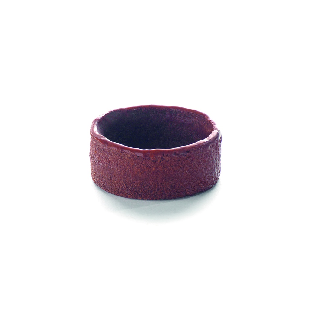 033526 PCB KLEINE RONDE CHOCOLADE Ø 3,7 H 1,5 CM 210 STUKS ***S/CDE***