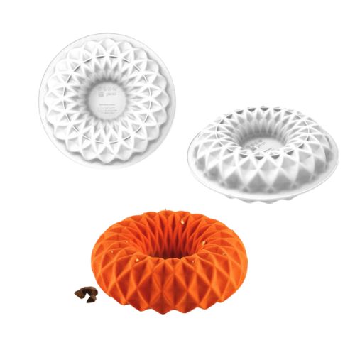 SILIKOMART MOULE SILICONE KALEIDO 1100 Ø19CM H6CM VOL 1100ML