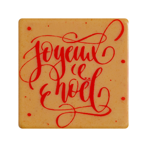 088041 PCB VIERKANTEN CBC JOYEUX NOËL 3CM 176STUKS ***S/CDE***