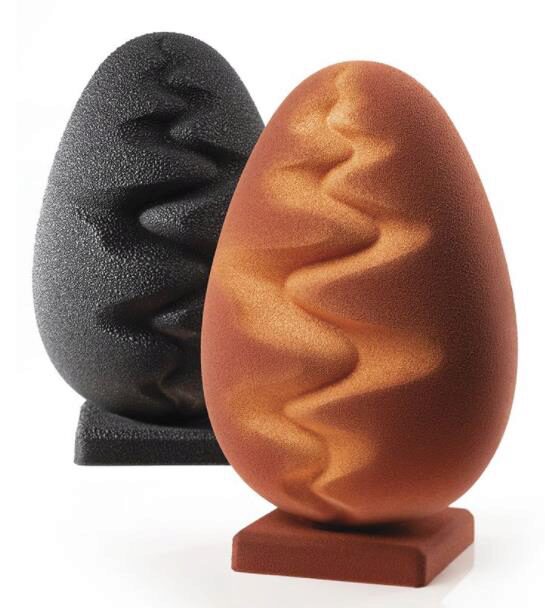 PAVONI THERMOFORMED EGG MOLDS "SENNA" KIT 2 PIECES Ø 140 X H 215 MM