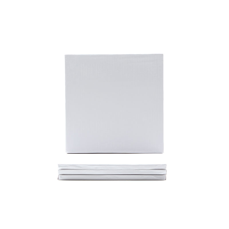 *FF*1030389 PLATEAU BLANC 30CM  CARRE