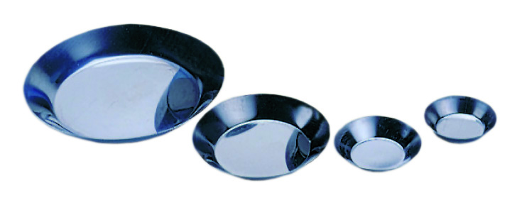 PLAIN ROUND STAINLESS STEEL TARTLET Ø 5.5 HT 0.9/PACK OF 25PC