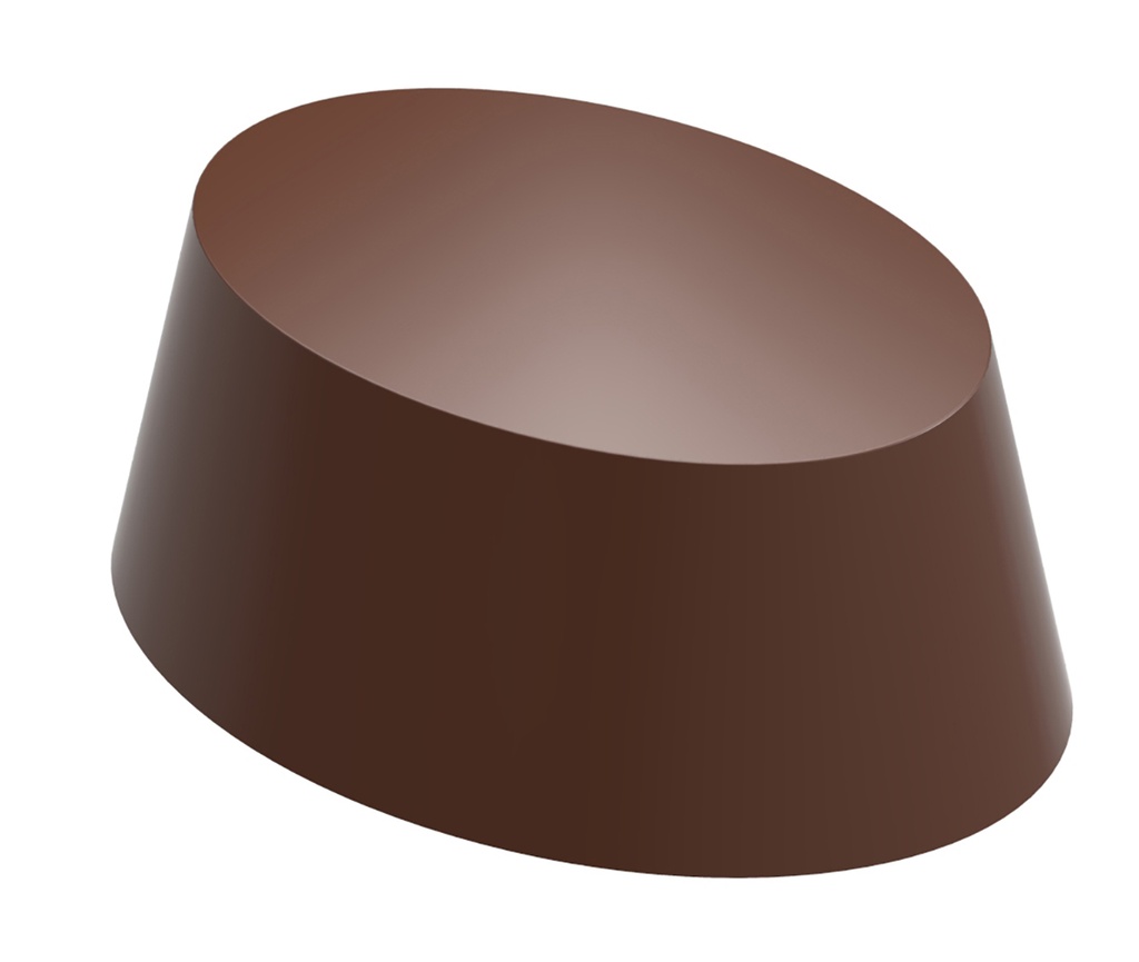 OVAL MAGNETIC CHOCOLATE MOLD CW1000L05135X275MM -- 3X6 -- 13GR