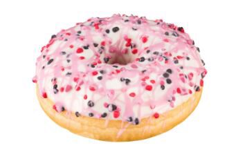 ❄️B & B 2353 DONUT CHEESECAKE FRAMBOOS 48 STUKS