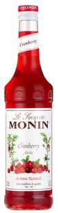 MONIN CRANBERRY SIROOP 70CL
