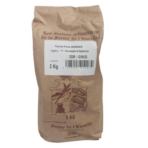 BREAD FLOUR FERME DE L ESCAILLE 2KG
