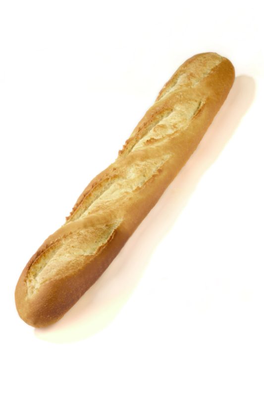 ❄️DELIFRANCE 74939 WIT STOKBROOD 58CM VERPAKKING 24 X 320GR