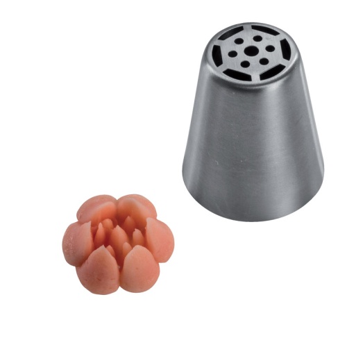 STAINLESS STEEL ICING NOZZLE FOR FLOWER BX0052