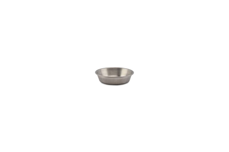 BONBISTRO ROUND SILVER VINTAGE SALAD BOWL 10.5XH2.5CM - 791414
