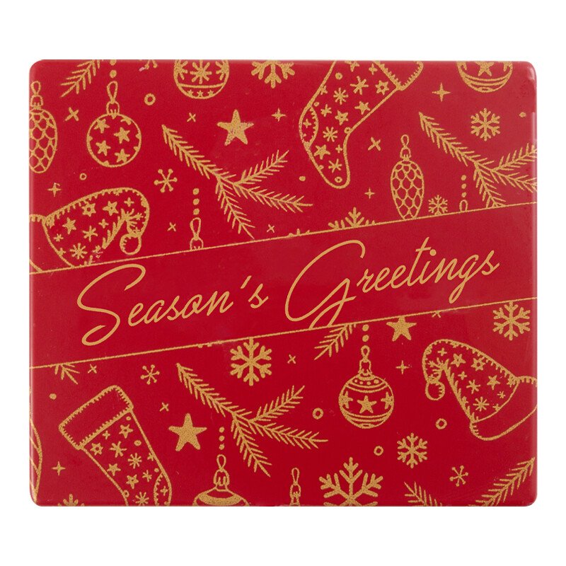 2015748 SEASON S GREETINGS LOG TOPPERS 9X8CM 40PCS ***S/CDE***