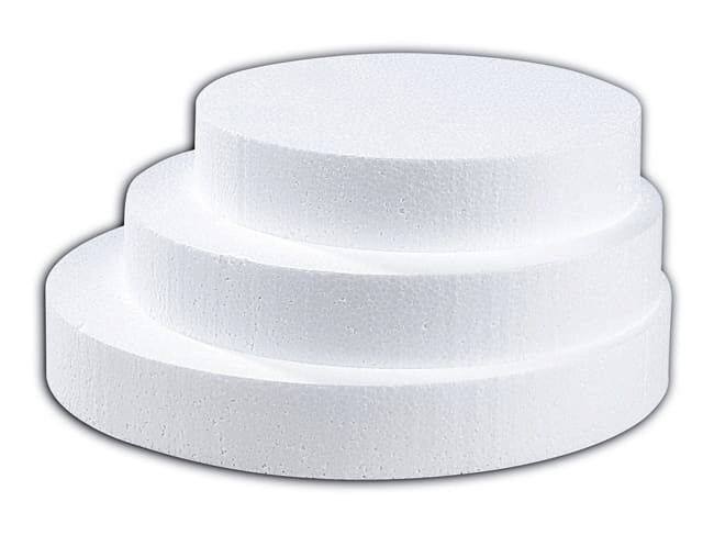 DISQUE EN POLYSTYRENE DIAM 40CM HT 10CM