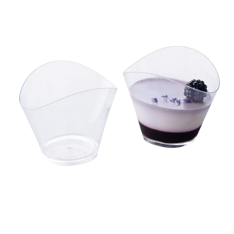 PLASTIC GOLFGLAS 200ML 100ST 10X7CM H8.3CM