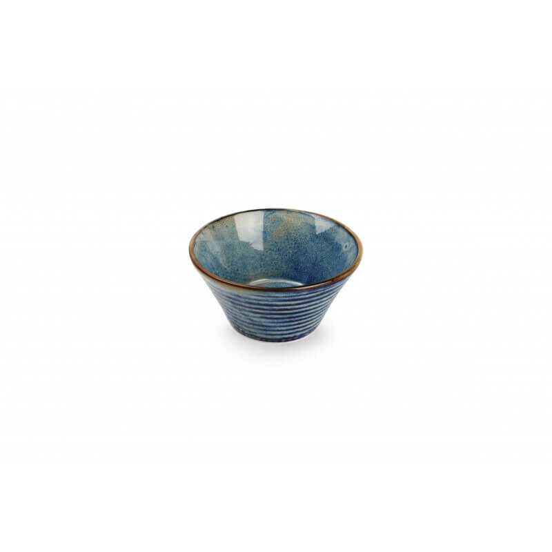F2D LINE BLUE CONICAL BOWL 13XH6.5CM - 642422