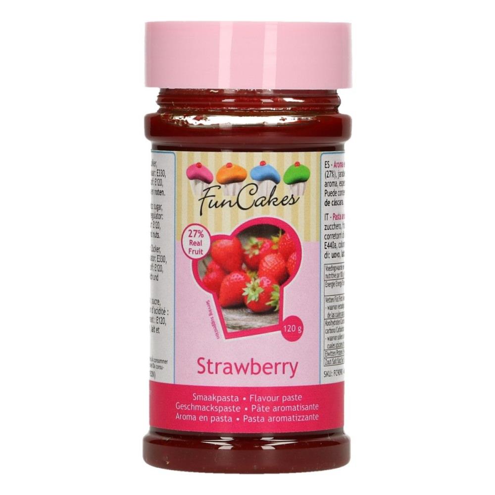FUNCAKES STRAWBERRY FLAVOR PASTE 120GR
