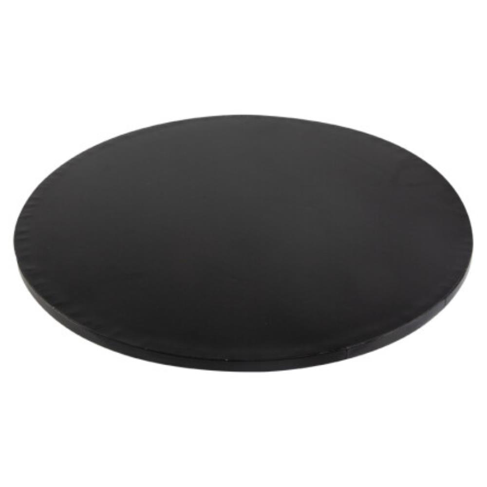 1030442 ROUND TRAY Ø 30CM BLACK
