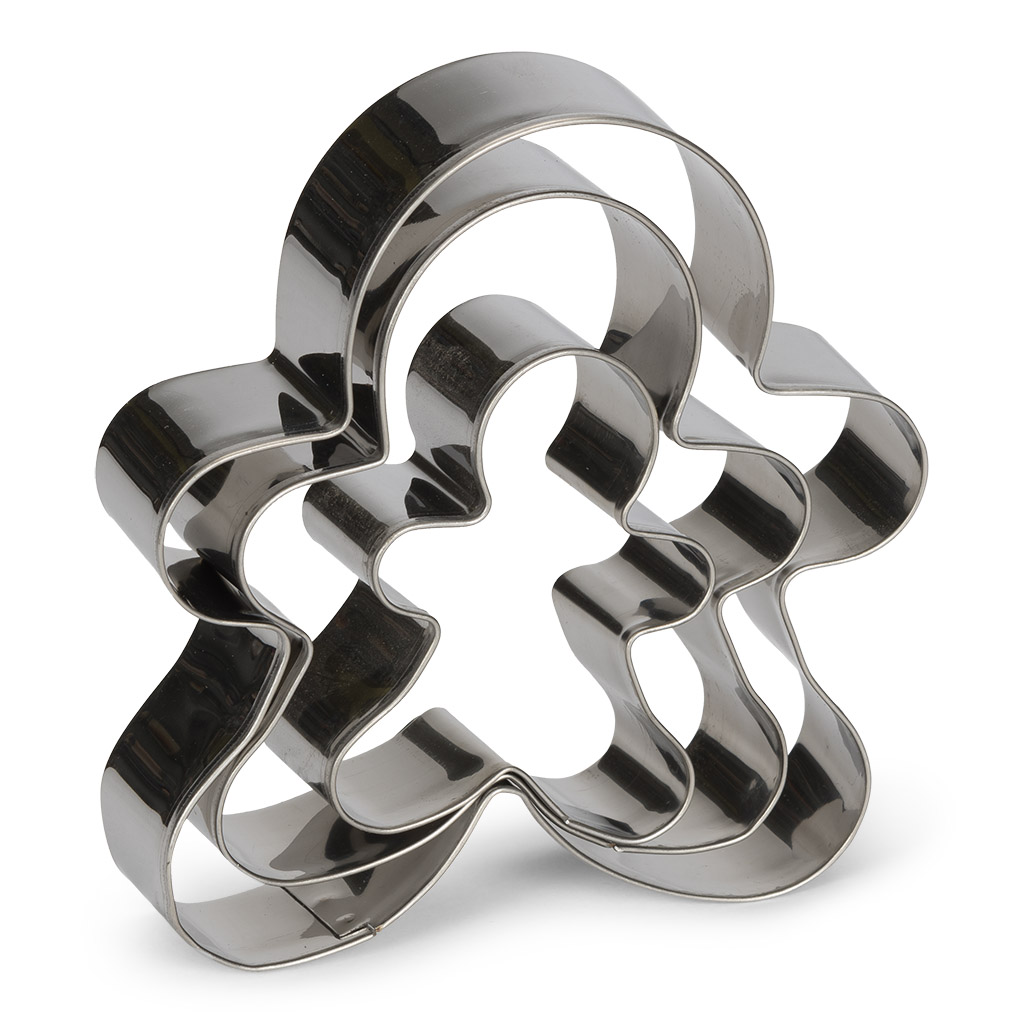 PATISSE SET 3 KOEKJESUITSTEEKERS PCES "MANELE" 6-8-10CM - HUISHOUDEN