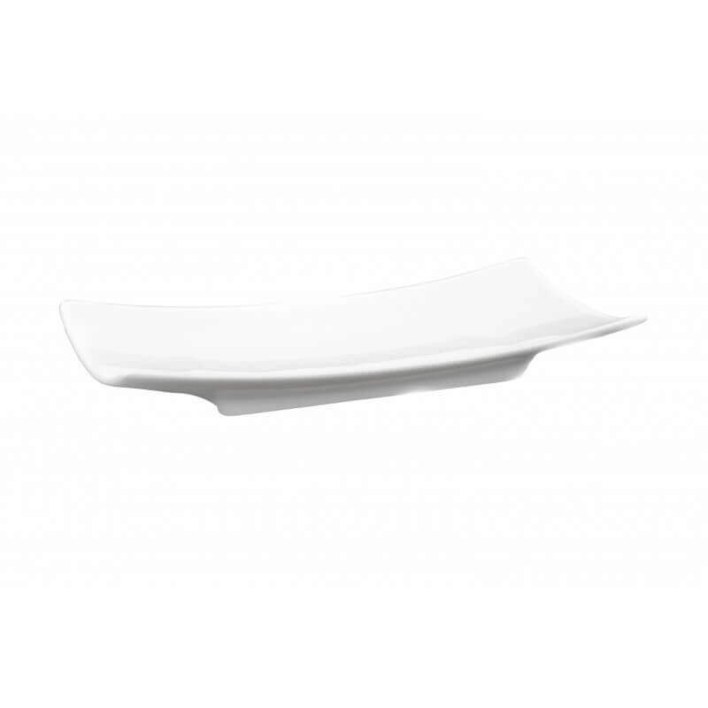 BONBISTRO WHITE COMET PLATE 14.5X7CM - 702604