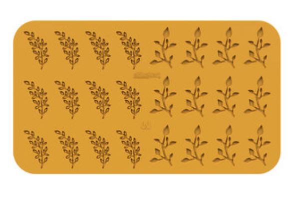 SILIKOMART SILICONEN MAL EDEN 2 VORMEN 12 73X48 H 1,5 MM 12 73X33 H 1,5 MM