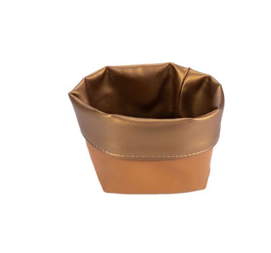 PAVELINNI MAND 14X14CM METALIK KOPER/KARAMAL 1012/2010