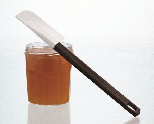 MATFER ELVEO SPATULA 25CM 260° RESISTANT BLACK HANDLE - SPECIAL POT