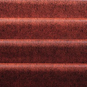 087149 PCB BEDRUKTE VELLEN ROOD LEER 40X25 CM 17STKS ***OP/ORDER***