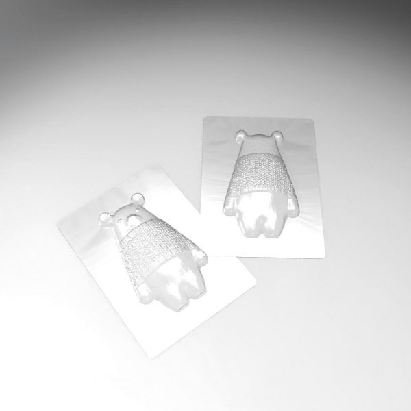 060209 PCB MOULES OURS FRILEUX POUR 5 PIÈCES 15X9CM H. 6 CM 10PCES ***S/CD***