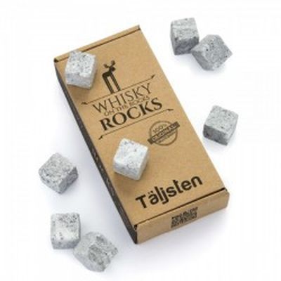 TALJSTEN WHISKY STONES 8 PCES (SWEDISH SOAPSTONES)
