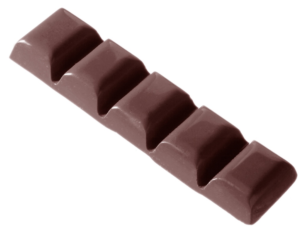 CW2013 1X7 BAR CHOCOLATE MOLD -- 43GR