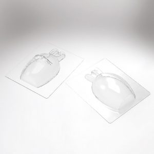 074083 PCB RABBIT EGG MOLDS FOR 6 SUBJECTS 15X9.3CM P.SUJECT 9.5 CM 12PCES ***S/CD***