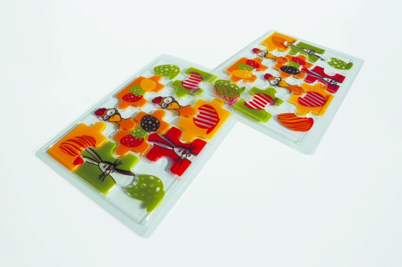 074038 PCB BLISTERS PUZZELS PATCHWORK 19X13 CM 10STUKS ***s/cd***