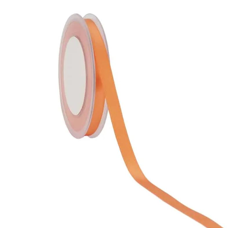 RUBAN PREMIUM DOUBLE SATIN ORANGE 10MMX25M