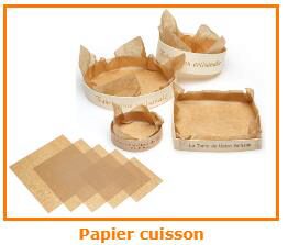 LOT DE RECHARGES PAPIER CUISSON POUR COMTECOLIS DE 100 PIECES