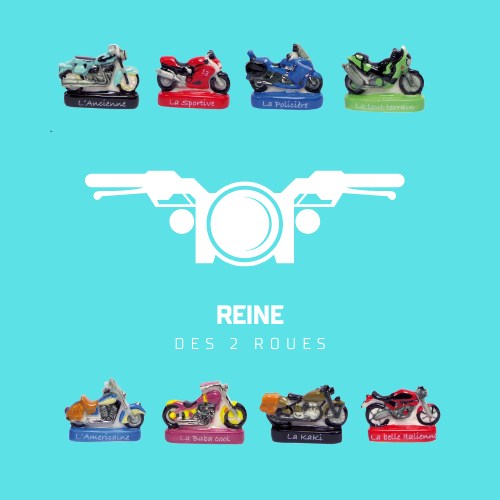 SANTONS 100PCS "REINES DES 2 ROUES"  ***NEW 2025***