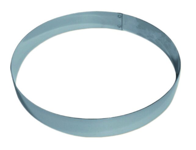 INOX SCHIJF DIAM 18CM H4CM=STUK