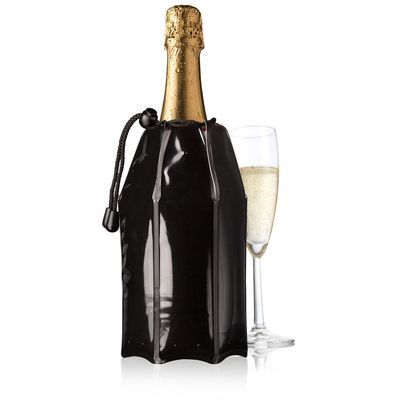 VACU VIN CHAMPAGNE-IJSKOELER ZWART