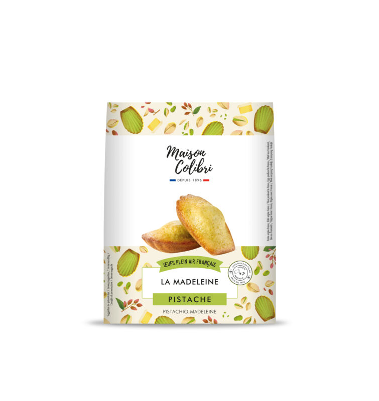 COLIBRI MADELEINE PISTACHE PUR BEURRE 175GR 7X175GR