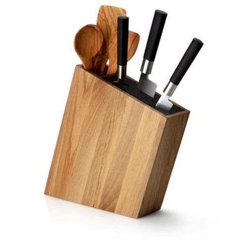 CONTINENTA SCHUIN MESSENBLOK LICHT EIKEN 31X26X8CM
