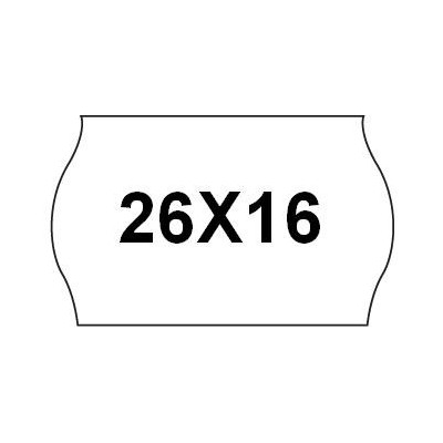 PIERRET AFNEEMBARE ETIKETTEN 26X16MM 36 RLX VAN 1000 ETIKETTEN