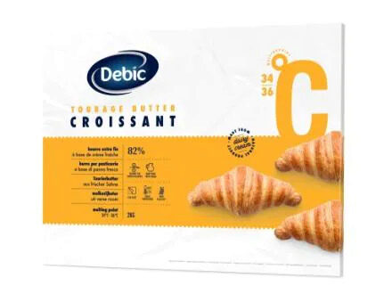 DEBIC CROISSANT BUTTER 82% 5 X 2 KG 0900074