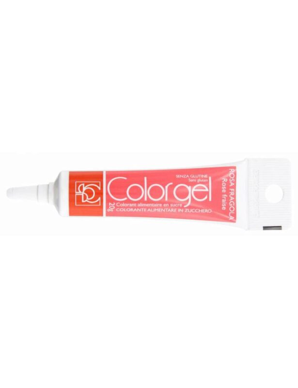 23274 COLORANT EN GEL ROSE FRAISE 20GR