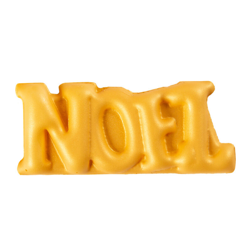 *FF* 2013748 PLAQUETTE RELIEF NOEL DOREE 49X20MM 120 PCES***S/CD***