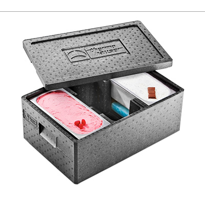 THERMOBOX ICE CREAM P/3 BINS 36X16CM 57X36.5X20CM- 59.5X39.5XH26CM EXTERIOR